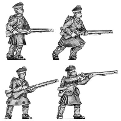 Highlander infantry in North American uniform (28mm)