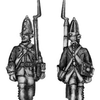 1756-63 Saxon Grenadier, march-attack (28mm)