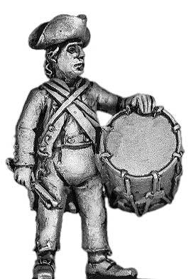 AWI "Ragged" Continental Infantry Drummer (28mm)