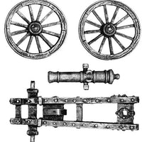 6pdr Austrian Cannon (28mm)