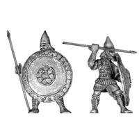 Assyrian Guard infantry, with spear and shield (28mm)
