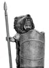 Greek hero in Dendra armour (28mm)