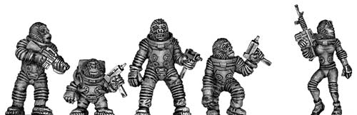 Apes in Space (28mm)