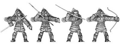 Innuit warrior in armour (28mm)