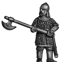 Saracen two handed axe-man on foot (28mm)