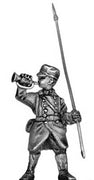 1864 bugler/guidon bearer (28mm)