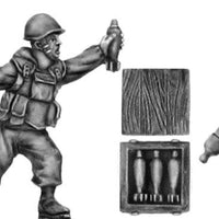 1980's Soviet Mortar with two crew (28mm)