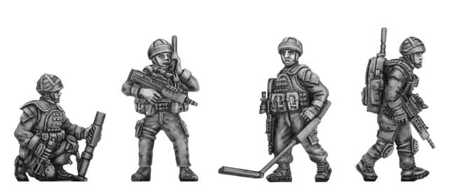 British support troops, helmet (28mm)