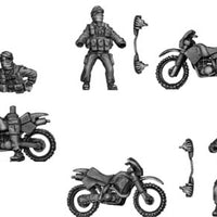 Australian Special Forces Shemagh headscarf on trail bike (28mm)