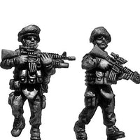 US Marine Corps Fireteam patrolling (28mm)