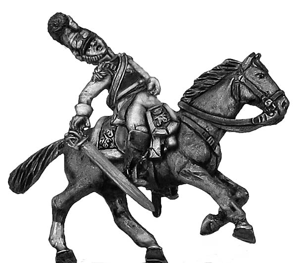 1812 Kürrassier-Regiment von Zastrow casualty figure (28mm)