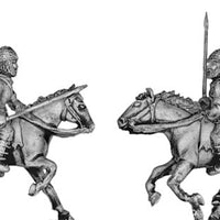 Pathlagonian cavalry, wicker helmet, spear/javelin (28mm)