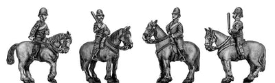 Victorian Mounted Police at rest (28mm)