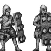 Sumerian front rank axeman (28mm)