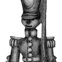 Toy Town Soldier in shako at attention (28mm)