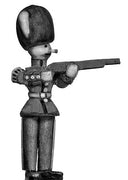 Toy Town Soldier in Busby, firing (28mm)