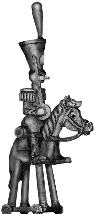 Toy Town Soldier Mounted Officer (28mm)