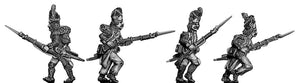Grenadier, bearskin, ragged campaign uniform, advancing (28mm)
