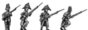 Fusilier, bicorne, ragged campaign uniform, advancing (28mm)