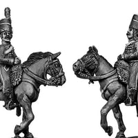 Mounted Horse Artilleryman hussar jacket Mirliton style shako (28mm)