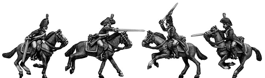 Heavy cavalry charging (28mm)