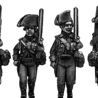 Russian Jager rifleman marching (28mm)