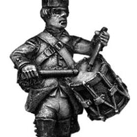 Austrian Fusilier drummer, marching, casquet (28mm)