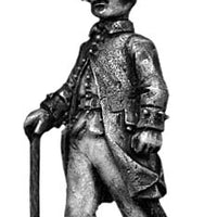 Austrian Fusilier officer, marching, casquet (28mm)