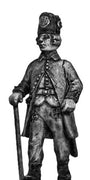 Hungarian Fusilier officer, marching, casquet  (28mm)