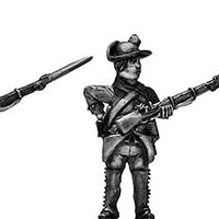 Jager in Tyrolean hat with musket skirmishing (28mm)