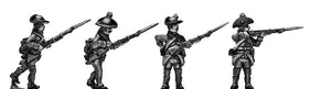 Jager in Tyrolean hat with musket skirmishing (28mm)