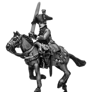 Dragoon officer charging (28mm)
