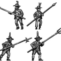 Tyrolean with pole arm round hat (28mm)