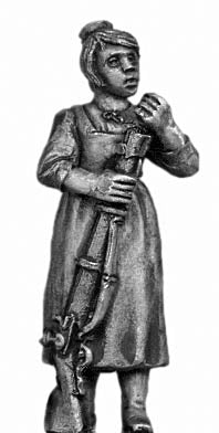 Tyrolean woman with firearm (28mm)
