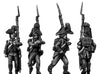 French Light Infantry marching unit deal Middle to Late Blue uniform (28mm)