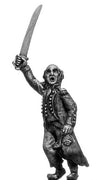 Light Infantry officer c1793-1800, ragged campaign uniform, none (28mm)