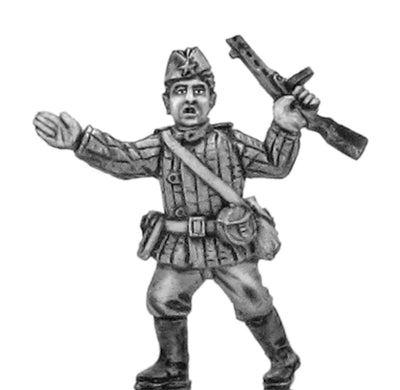 Soviet infantry officer in side cap (28mm)