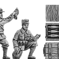 NEW - Chinese mortar and crew (28mm)