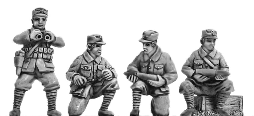 NEW - Chinese artillery crew (28mm)