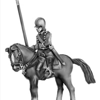 Scots Lancer in helmet at rest (18mm)