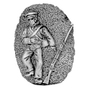Dead US Infantry game marker (18mm)