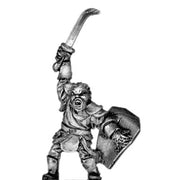 Man-Orc light infantry chieftain (18mm)