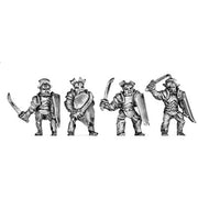 Armoured Man-Orc with blades (18mm)