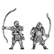 Samurai in heavy armour with bow (15mm)