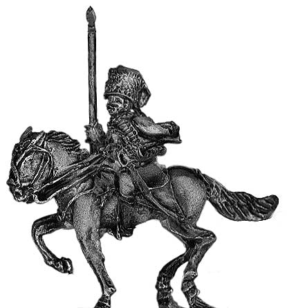 Austrian Hussar standard bearer in busby (18mm) | Eureka Miniatures UK