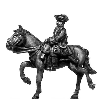 Chevau leger officer in tricorn (18mm)