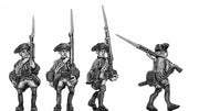 Line in tricorn, marching (18mm)