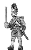 Highland Grenadier officer in bearskin (18mm)