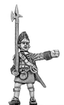 Highland Grenadier NCO in bearskin (18mm)