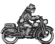 Bersaglieri on motorcycle (15mm)